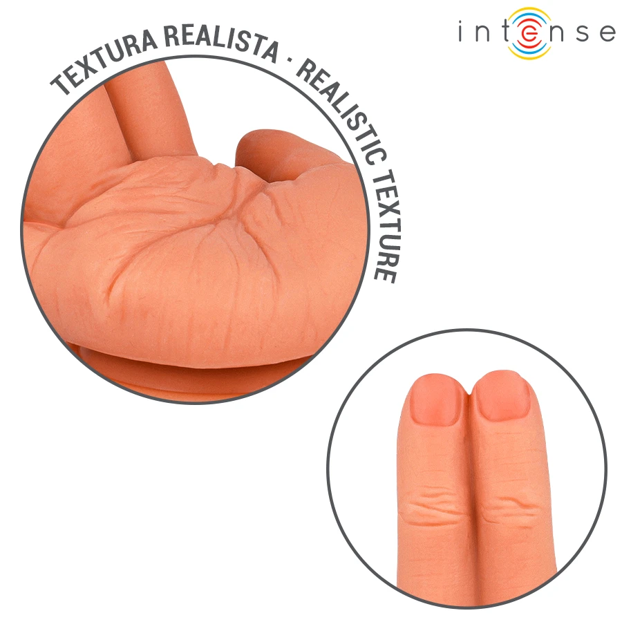 INTENSE - LEELA STIMOLATORE PUNTO G FLESSIBILE MANO 12,6 CM
